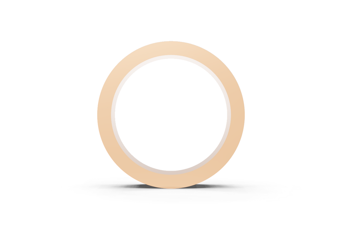 Men’s Princess-Cut Diamond Grooved Wedding Band