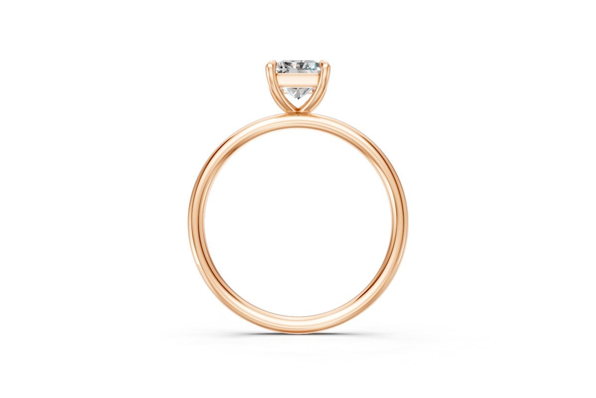 Radiant-Cut Solitaire Ring
