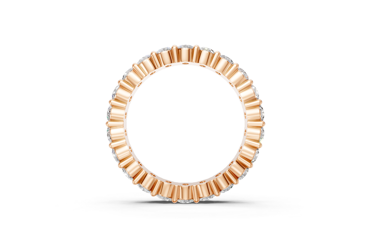 Oval-Cut Diamond Eternity Ring