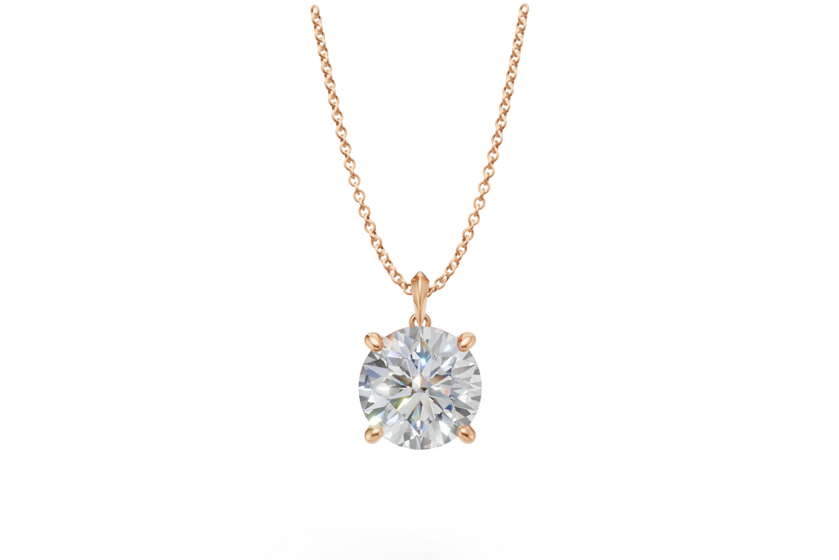 Round Diamond Pendant