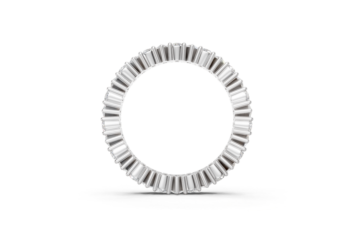 Pear-Cut Diamond Eternity Ring