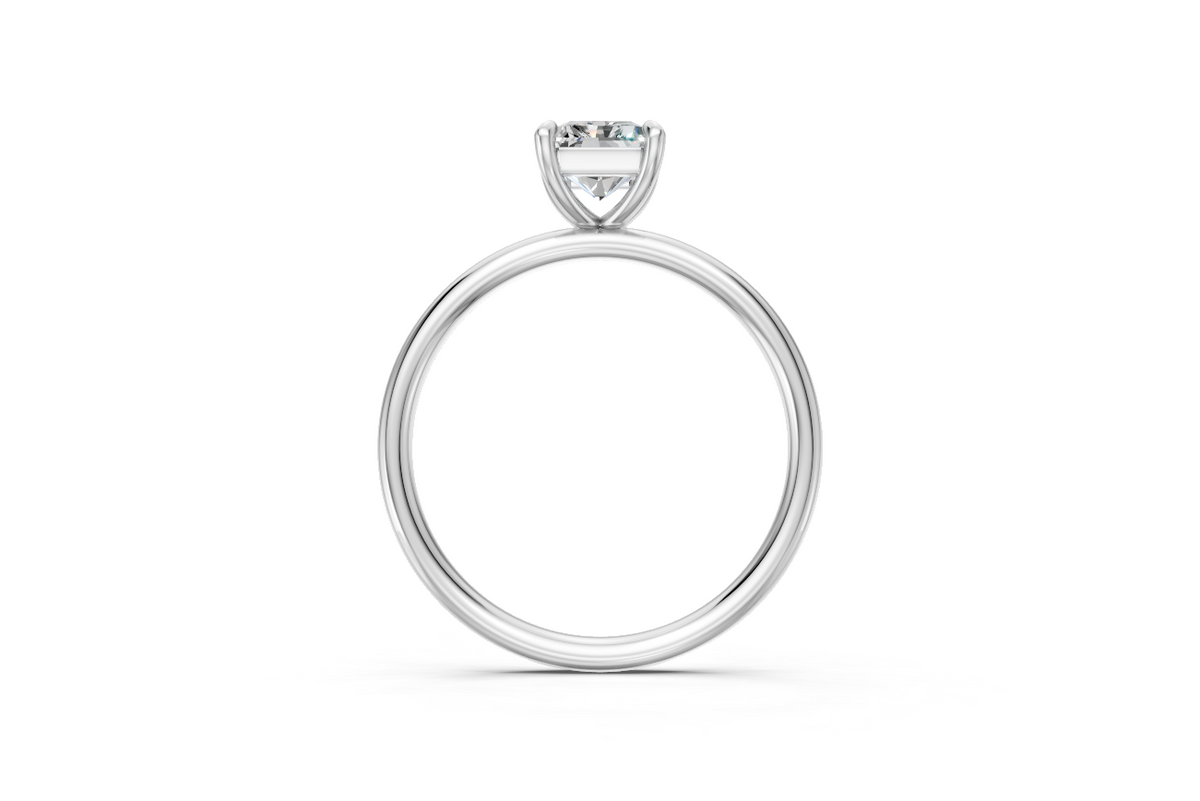Radiant-Cut Solitaire Ring