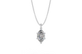 Marquise Diamond Solitaire Pendant