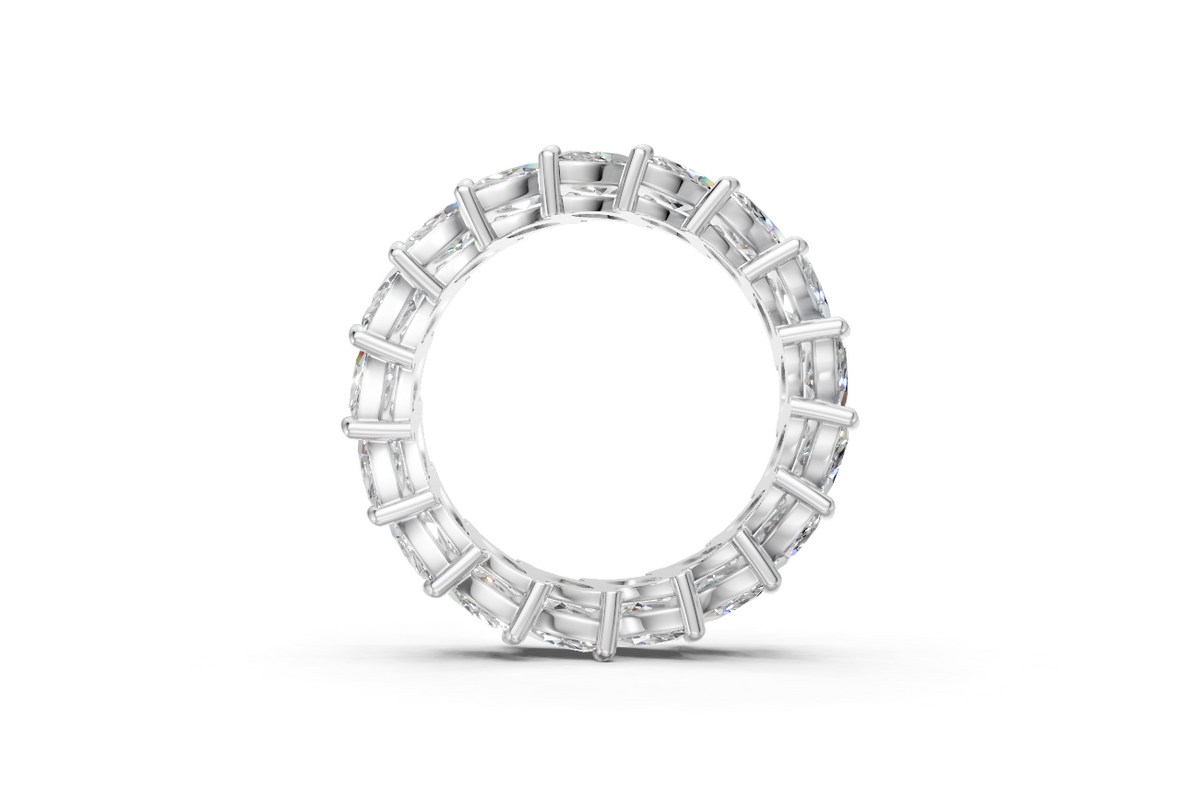 Marquise-Cut Diamond Eternity Ring