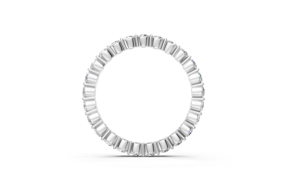 Round Diamond Eternity Ring