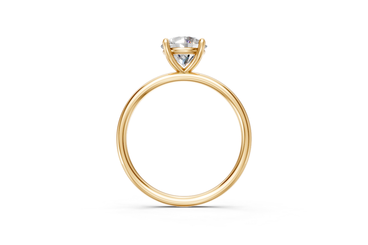 Round-Cut Solitaire Ring