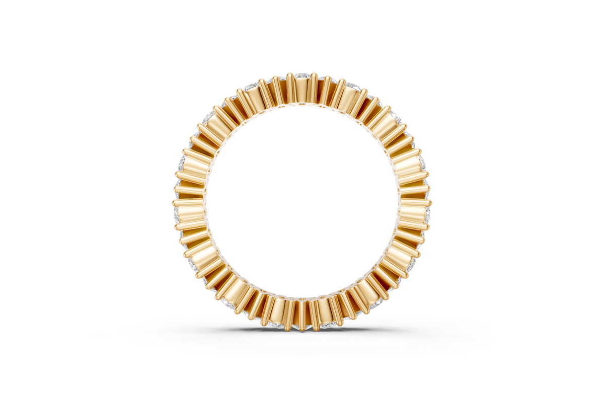 Pear-Cut Diamond Eternity Ring