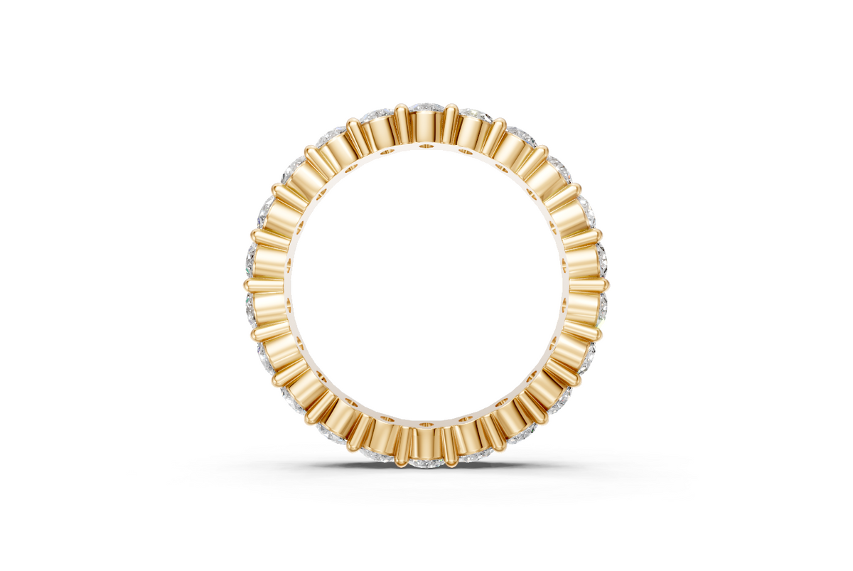 Oval-Cut Diamond Eternity Ring