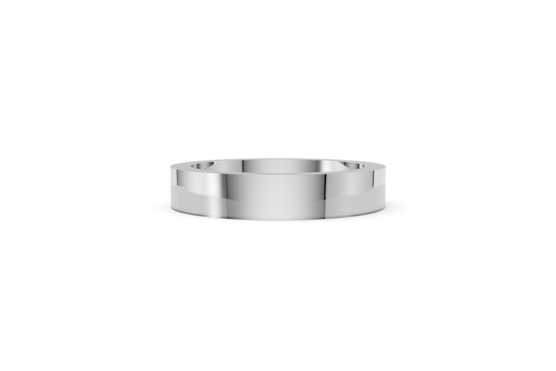 Men’s Classic Flat Wedding Band