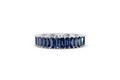 Emerald-Cut Sapphire Eternity Ring