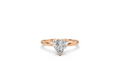Heart-Cut Solitaire Ring