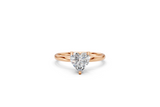 Heart-Cut Solitaire Ring
