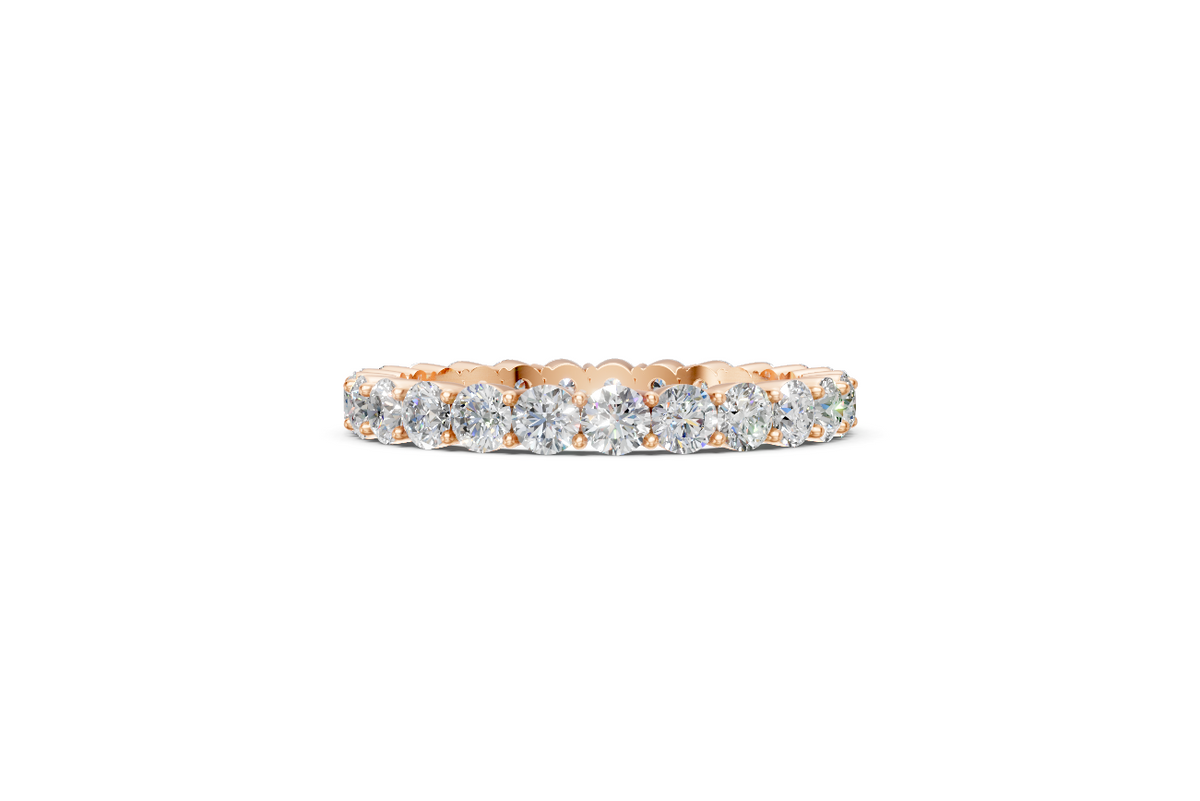 Round Diamond Eternity Ring