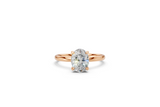 Oval-Cut Solitaire Ring