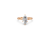 Marquise-Cut Solitaire Ring