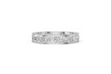 Channel-Set Princess Diamond Eternity Ring