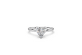 Heart-Cut Solitaire Ring