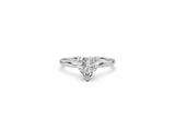 Heart-Cut Solitaire Ring