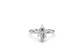 Marquise-Cut Solitaire Ring