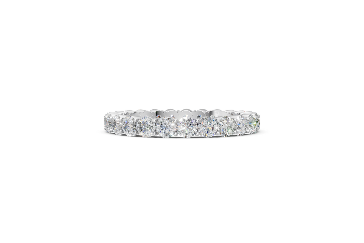 Round Diamond Eternity Ring