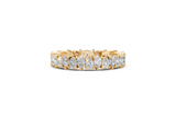 Pear-Cut Diamond Eternity Ring