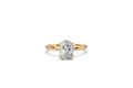 Oval-Cut Solitaire Ring