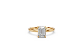 Emerald-Cut Solitaire Ring