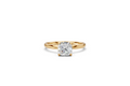 Cushion-Cut Solitaire Ring