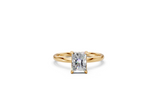 Radiant-Cut Solitaire Ring