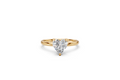 Heart-Cut Solitaire Ring
