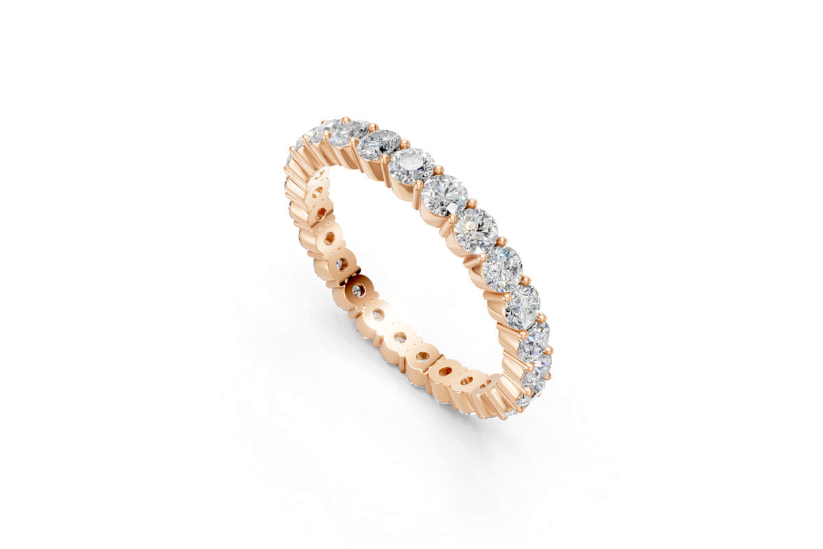 Round Diamond Eternity Ring