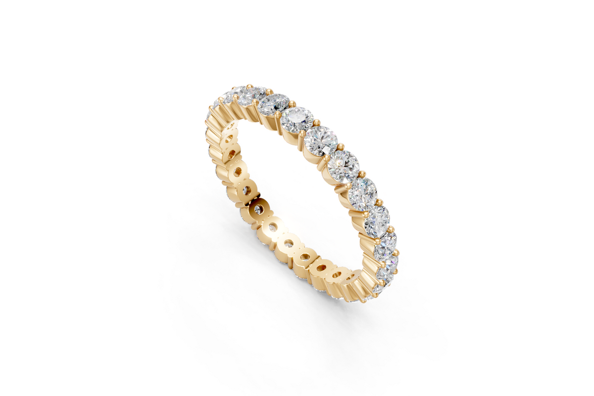 Round Diamond Eternity Ring