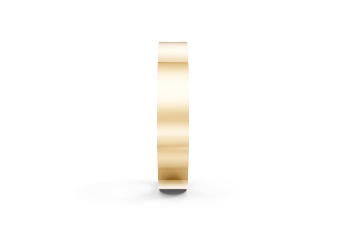 Men’s Classic Flat Wedding Band
