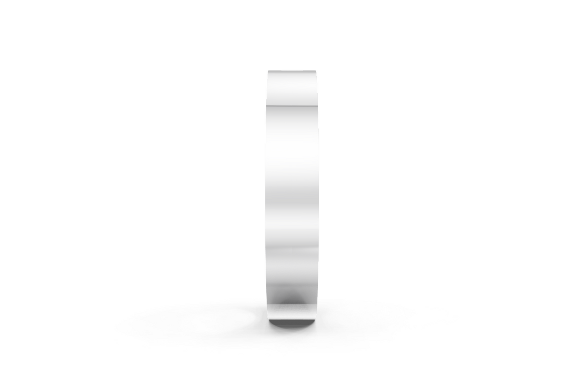 Men’s Classic Flat Wedding Band