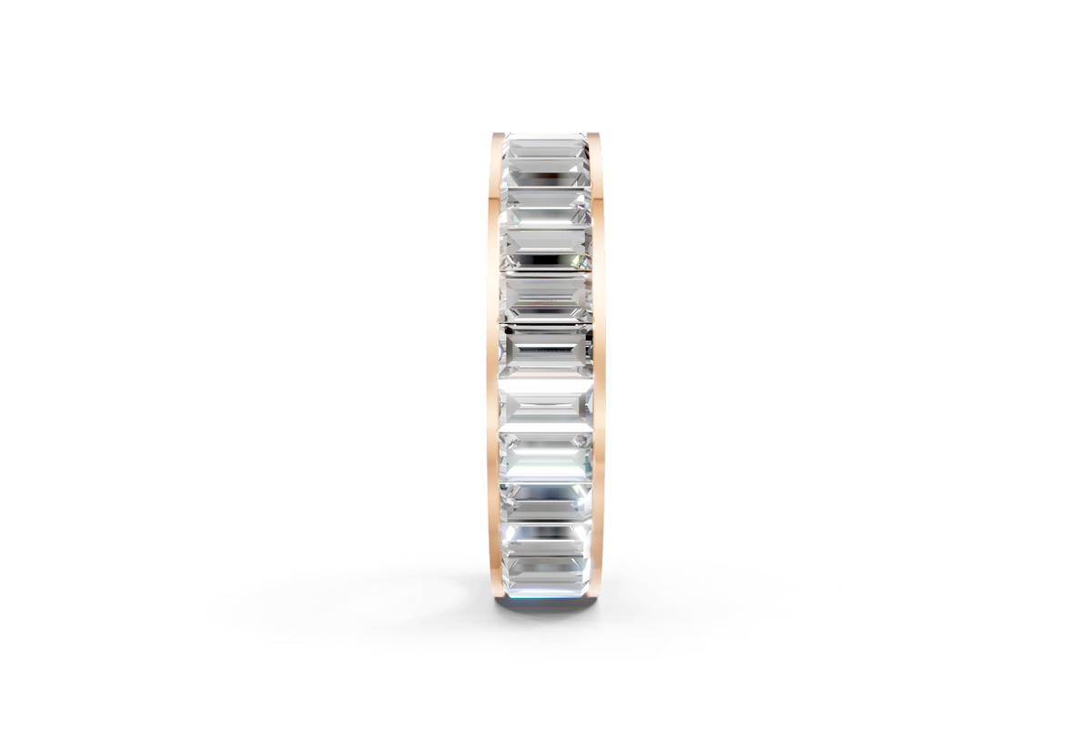 Channel-Set Baguette Diamond Eternity Ring