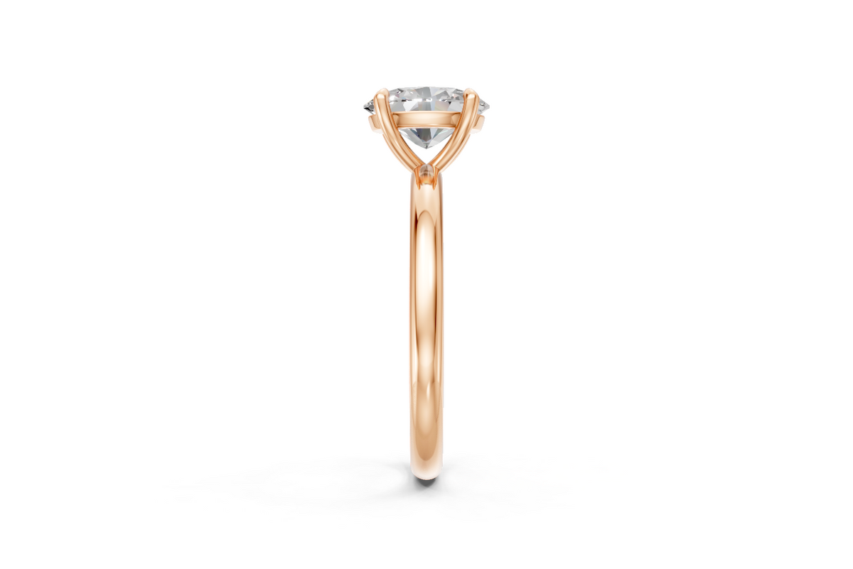 Oval-Cut Solitaire Ring