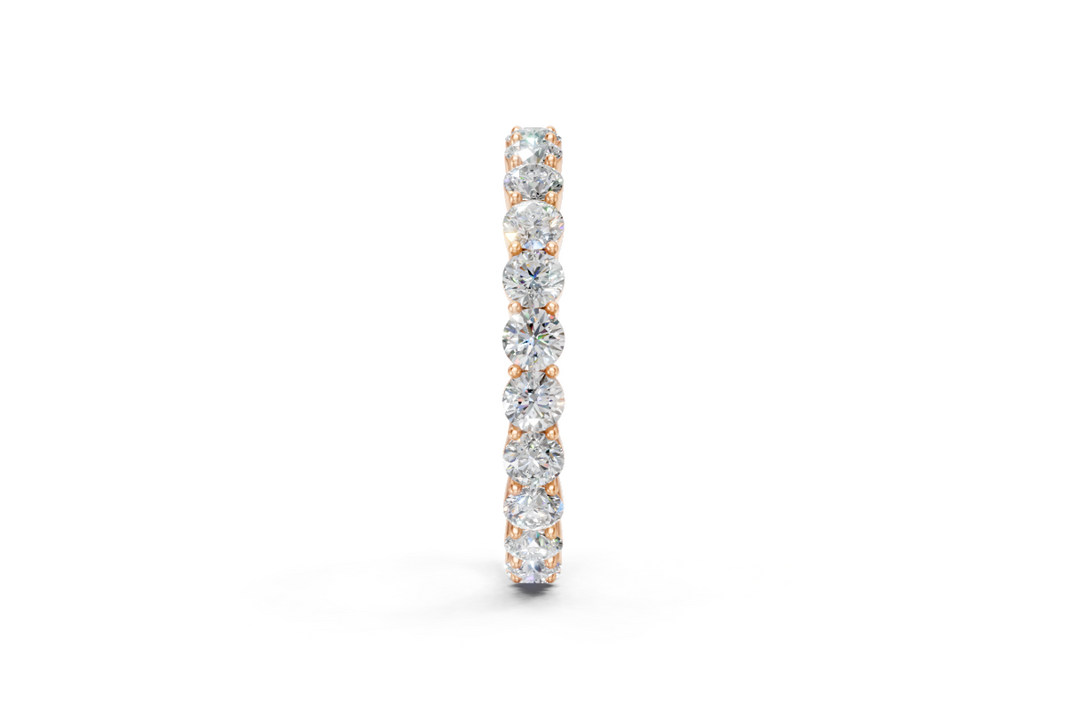 Round Diamond Eternity Ring
