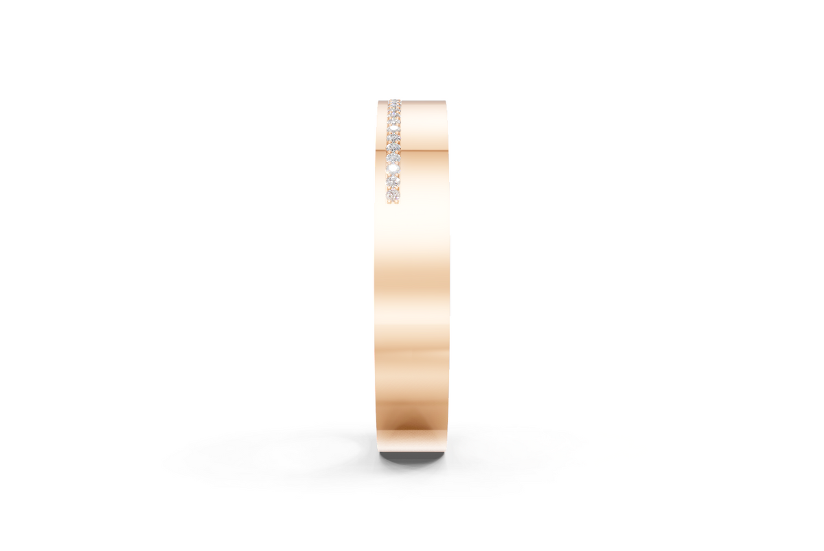 Men’s Diamond-Set Wedding Band