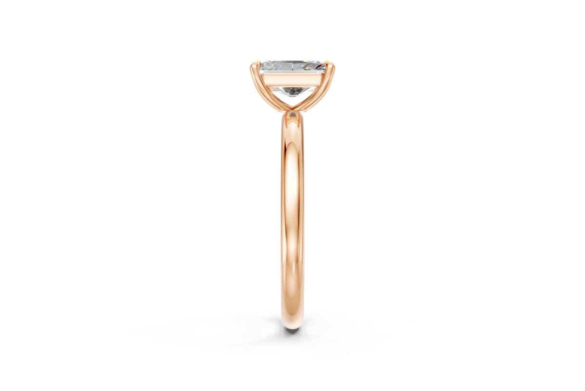 Radiant-Cut Solitaire Ring