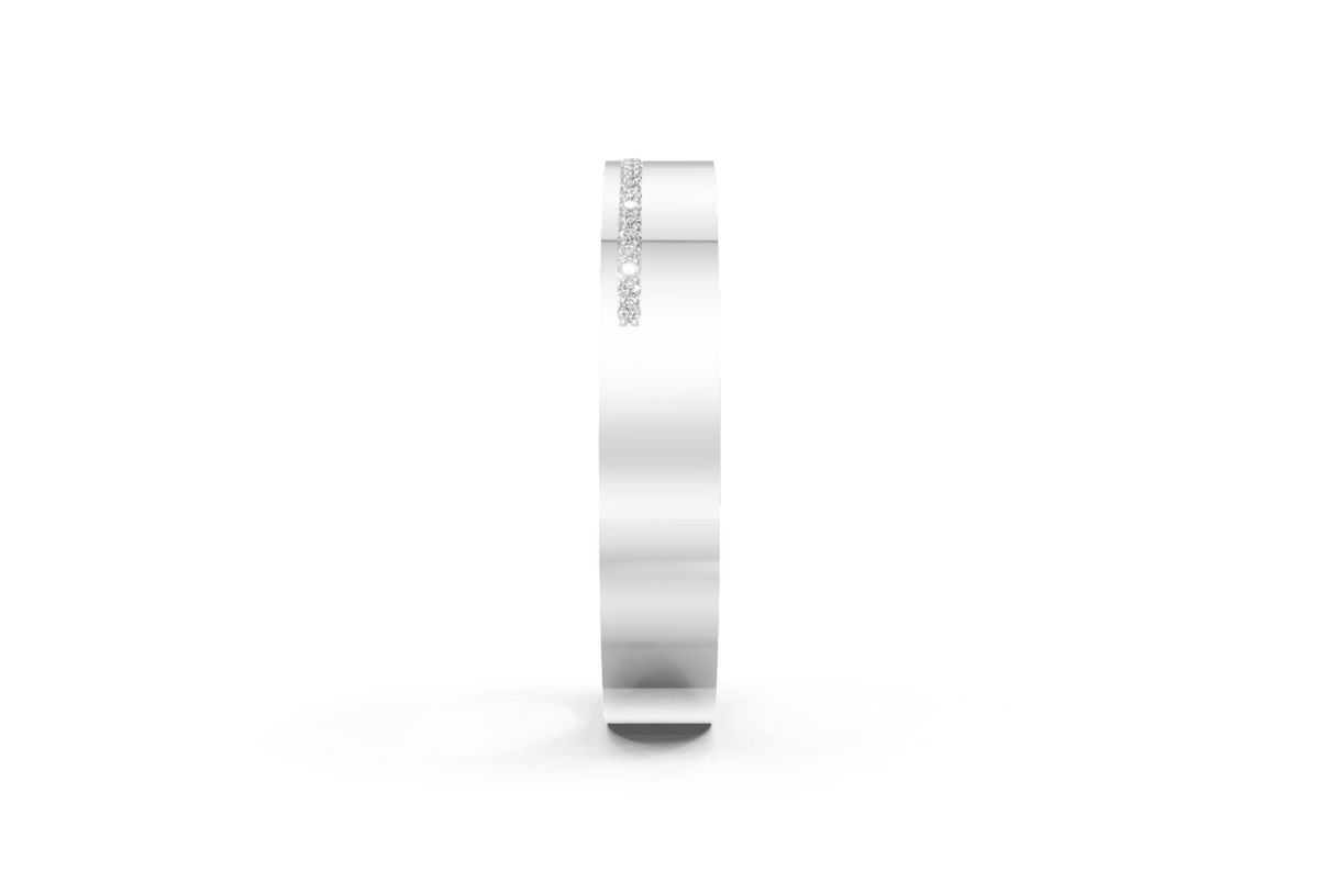 Men’s Diamond-Set Wedding Band