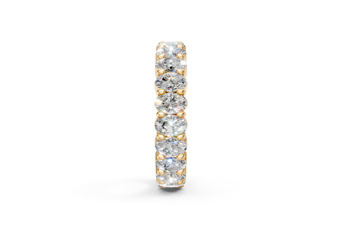 Oval-Cut Diamond Eternity Ring