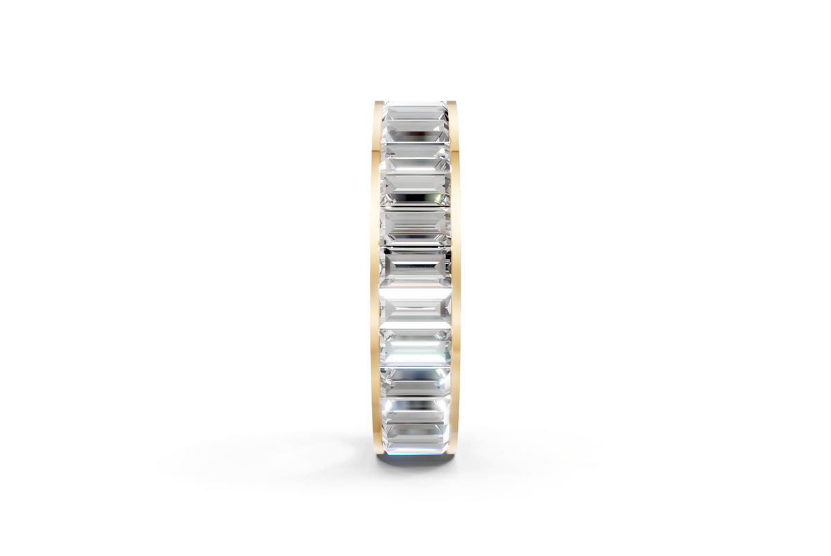 Channel-Set Baguette Diamond Eternity Ring