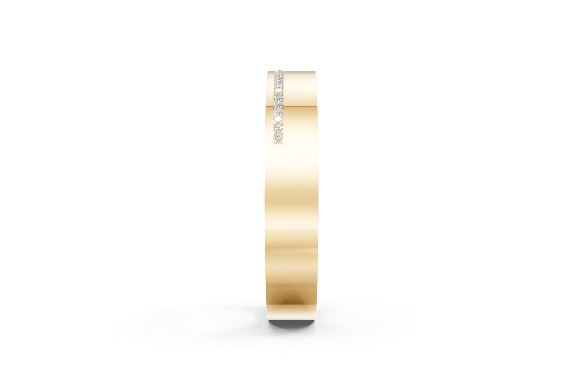 Men’s Diamond-Set Wedding Band