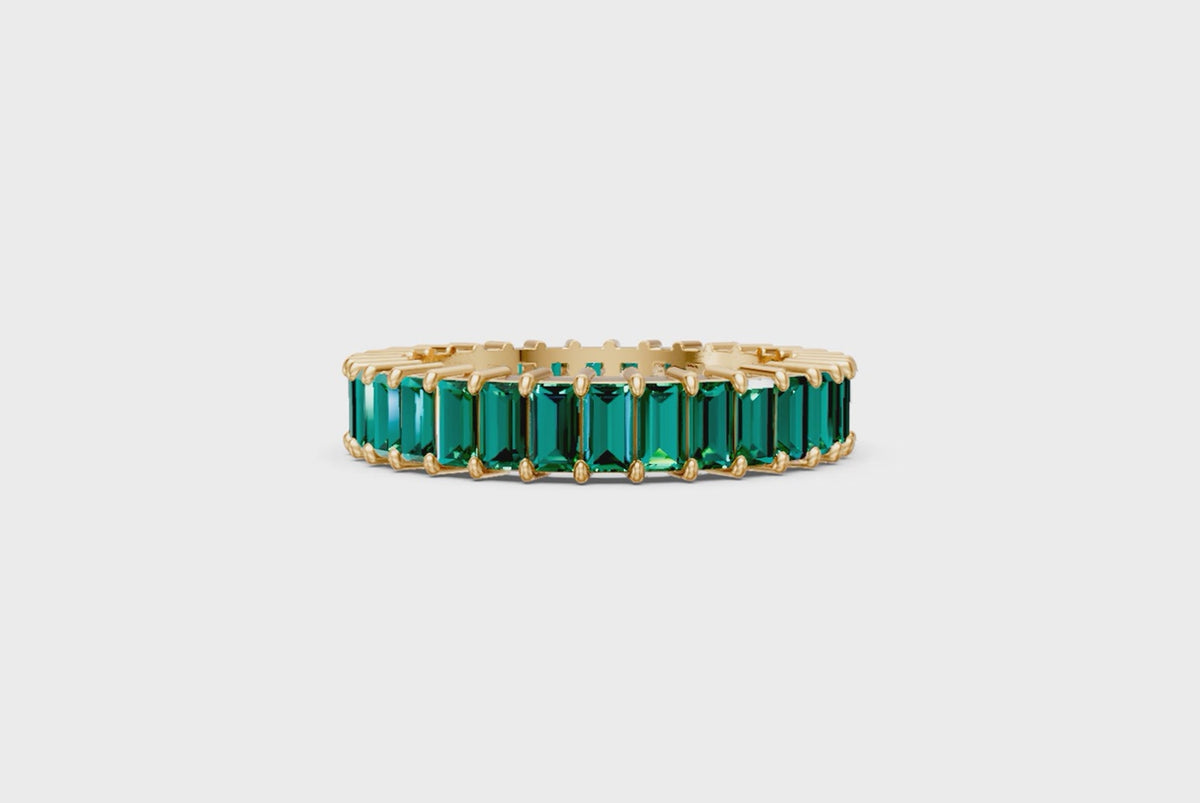 Emerald Eternity Ring